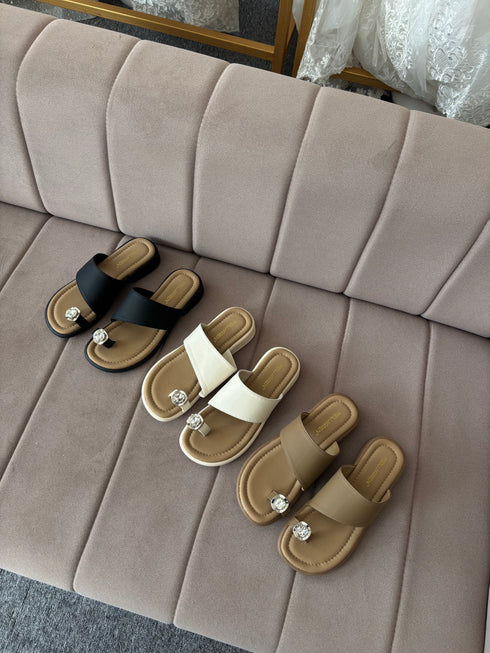 Crystal Embedded Summer Slider